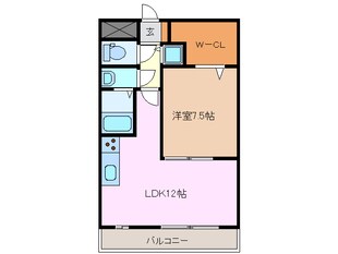 玉垣駅 徒歩17分 3階の物件間取画像